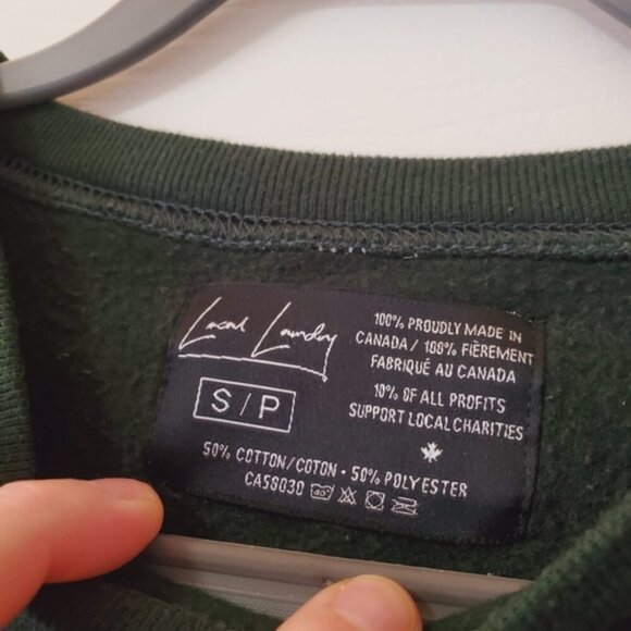 Local Laundry YYC Green Mountain Outdoor Cotton Hiking Lounge Sweatshirt S - Picture 6 of 7